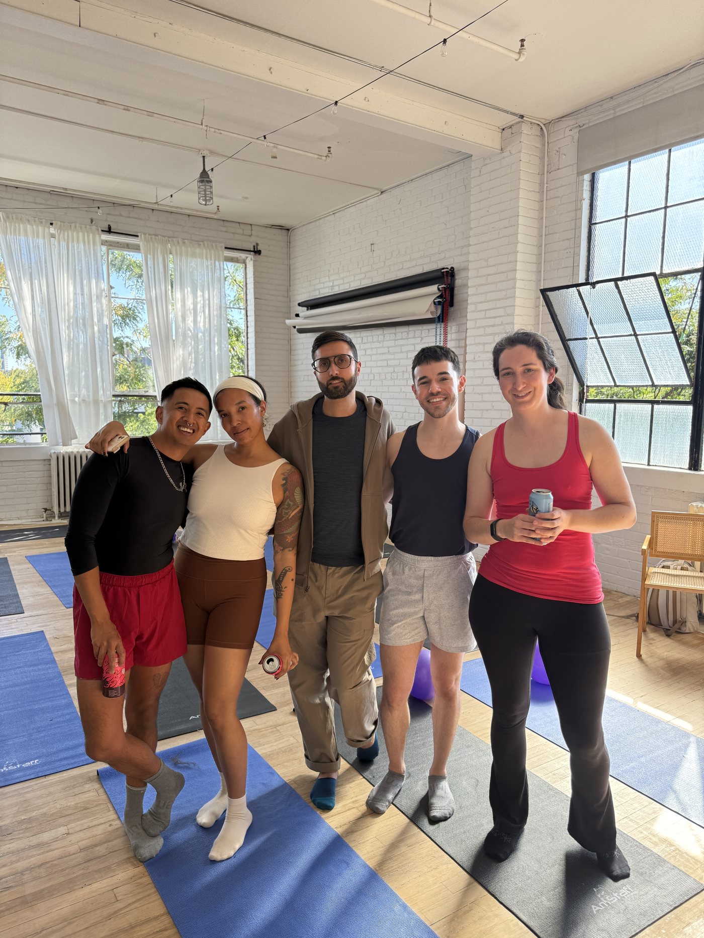 Queer Pilates Club session